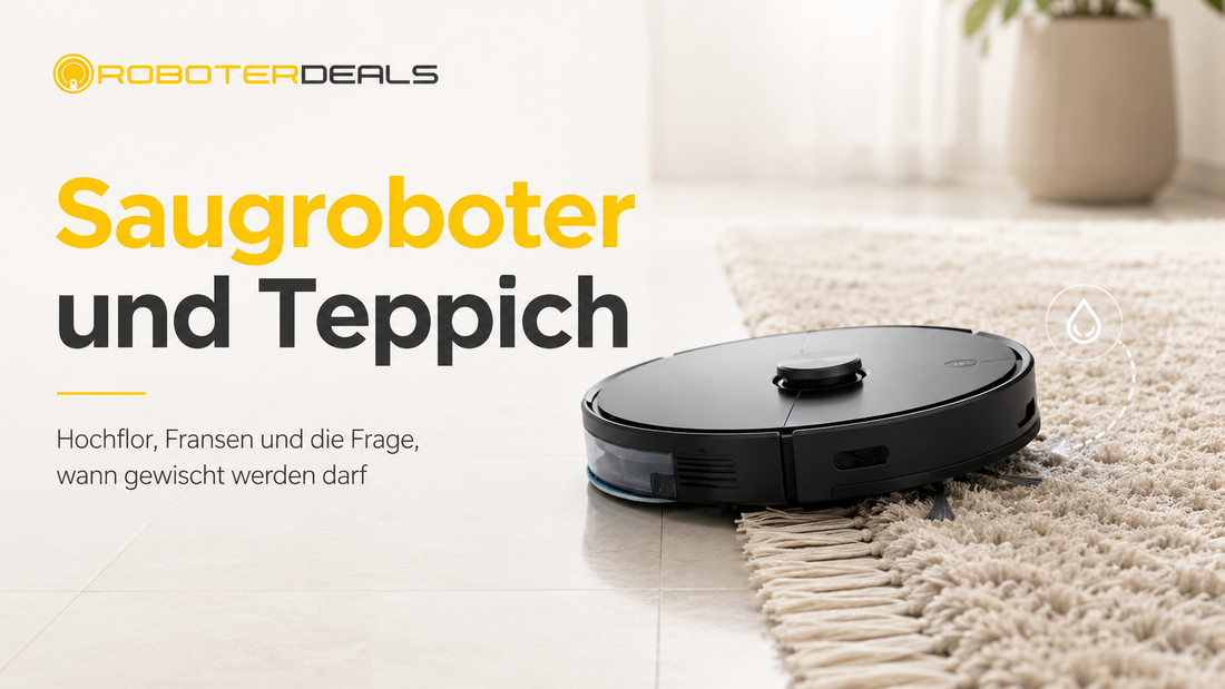 Saugroboter und Teppich: Hochflor, Fransen und die Frage, wann gewischt werden darf