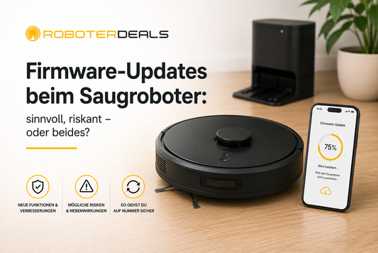Firmware-Updates beim Saugroboter: sinnvoll, riskant – oder beides?
