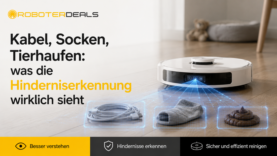 Kabel, Socken, Tierhaufen: was die Hinderniserkennung wirklich sieht