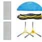 Zubehör-Set (Ersatzteile) für Tesvor T8 / S6 Modelle (1x Pad, 2x Seitenbürste, 2x Filter, 1x Hauptbürste)