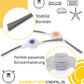 Zubehör Set, Ersatzteile Kit für NARWAL Freo Serie (2x Seitenbürste, 1x Hauptbürste, 2x Filter, 2x Pad)