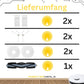 Zubehör Set, Ersatzteile für Yeedi Floor 3 Station (1x Hauptbürste, 2x Seitenbürste, 2x Pad, 2x Filter)