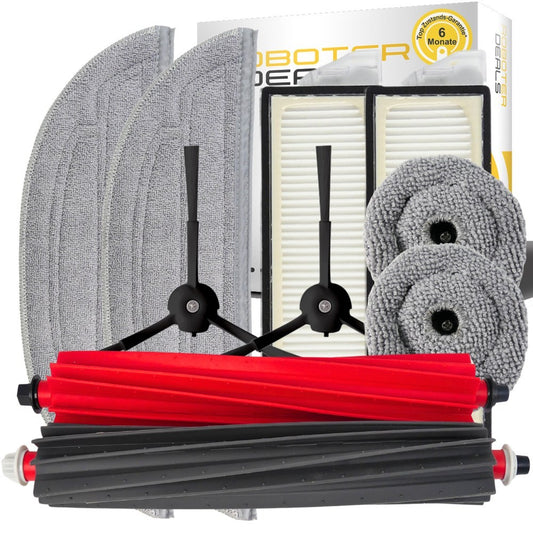 Zubehör Set für Roborock S8 MaxV Ultra – Filter Bürsten Wischpads Set