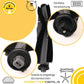 Zubehör Set, Ersatzteile Kit für AIRROBO T20 Plus (2x Filter, 2x Seitenbürste, 2x Pad, 1x Hauptbürste)