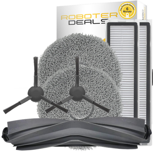 Zubehör Set, Ersatzteile Kit für Dreame L10s Pro Gen 2 (1x Hauptbürste, 2x Filter, 2x Pad, 2x Seitenbürste)