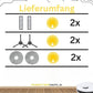 Zubehör Set, Ersatzteile Kit für Dreame L10s Pro Gen 2 (2x Filter, 2x Pad, 2x Seitenbürste)