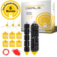 Zubehör Set (Ersatzteile) für iRobot Roomba 700 Serie (6x Filter, 2x Hauptbürste, 3x Seitenbürste, 1x Scheider, 1x HB Reiniger)