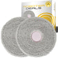 Wischplatten, Wischhalterung (2 Stück) inkl. Pads für Roborock Q Revo MaxV, Q Revo Pro