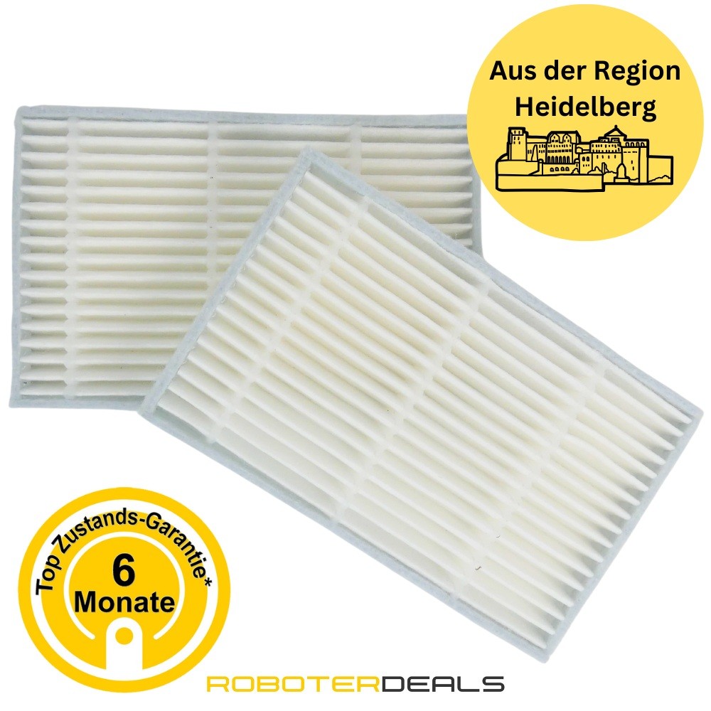Zubehör Set, Ersatzteile für Tapo RV30 Max Plus (2x Filter, 2x Seitenbürste, 2x Staubbeutel, 1x Hauptbürste, 2x Pads)