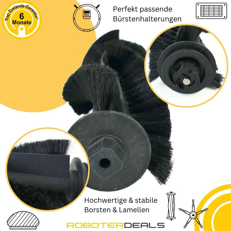 Zubehör Set, Ersatzteile für Tapo RV30 Max Plus (2x Filter, 2x Seitenbürste, 2x Staubbeutel, 1x Hauptbürste, 2x Pads)
