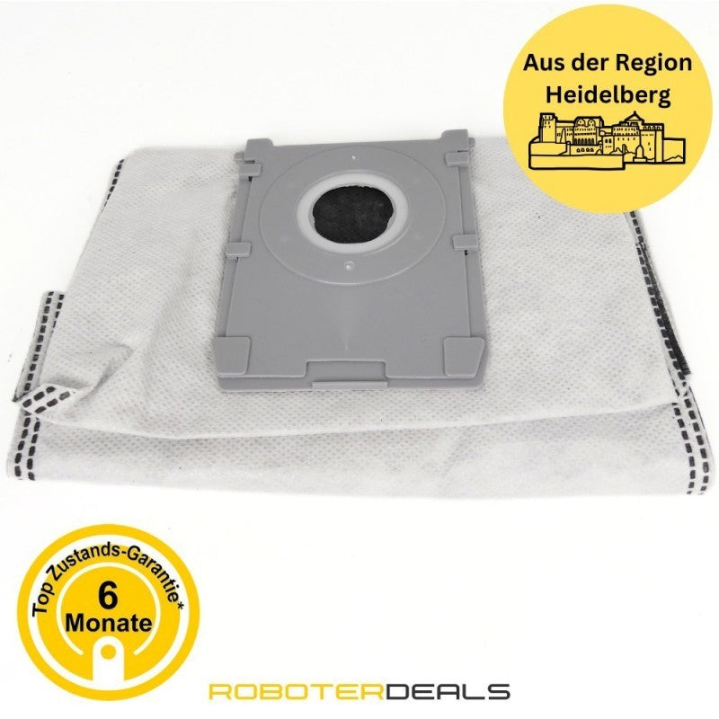 Zubehör Set, Ersatzteile für Ecovacs Deebot X9 Pro Omni (2x Beutel, 2x Filter, 2x Seitenbürste, 1x Wischbürste, 1x Hauptbürste)