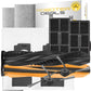 Zubehör Set für Dreame Aqua10 Ultra Track Complete - Ersatzteile (2x Pad, 2x Seitenbürste, 2x Filter, 2x Bürste, 2x Beut