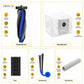 Zubehör-Set für Ecovacs Deebot X12 OmniCyclone (8-teilig: Beutel, Filter, Seitenbürsten, Wischbürste, Hauptbürste)