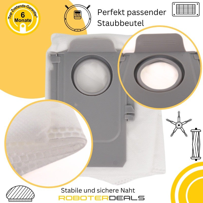 Staubbeutel für Roborock Saros 20 – Ersatzbeutel (2 Stück)