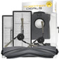 Zubehör-Set für Mova S70 Ultra Roller (7-teilig: Hauptbürste, Seitenbürsten, Beutel, Filter)