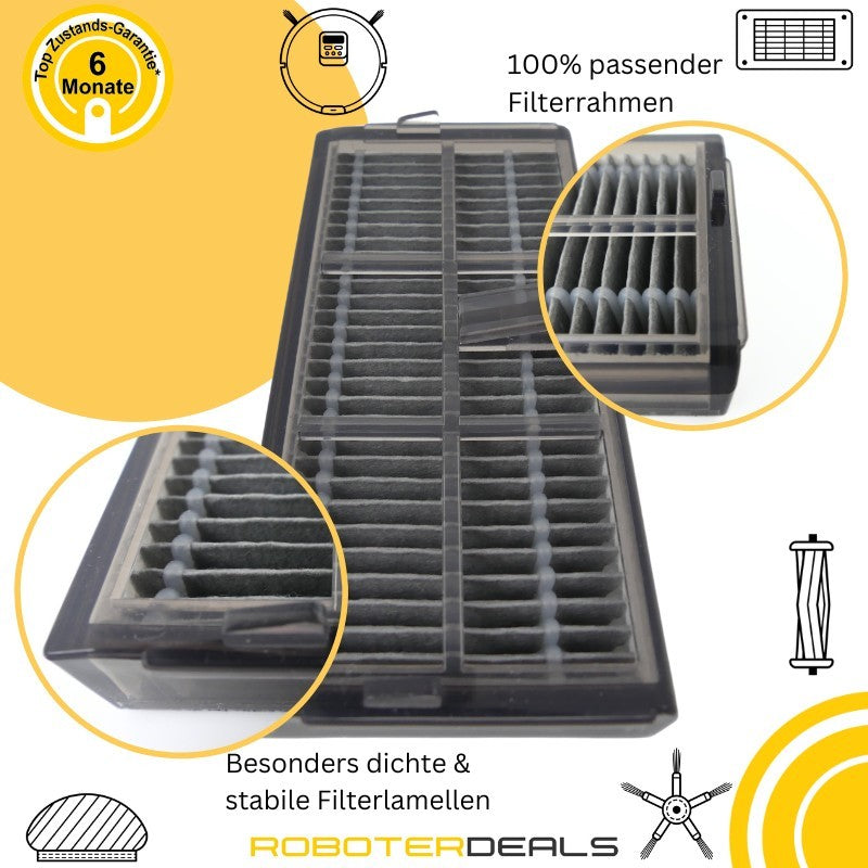 Feinstaubfilter für Dreame L50 Ultra AE – Ersatzfilter (2 Stück)