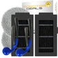 Zubehör Set, Ersatzteile Kit für Ecovacs Deebot T30e Omni (2x Filter, 2x Seitenbürste, 2x Pad)