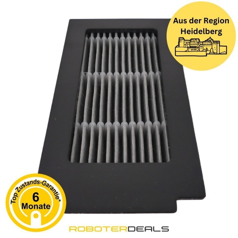 Zubehör Set, Ersatzteile Kit für Ecovacs Deebot T30e Omni (2x Filter, 2x Seitenbürste, 2x Pad)