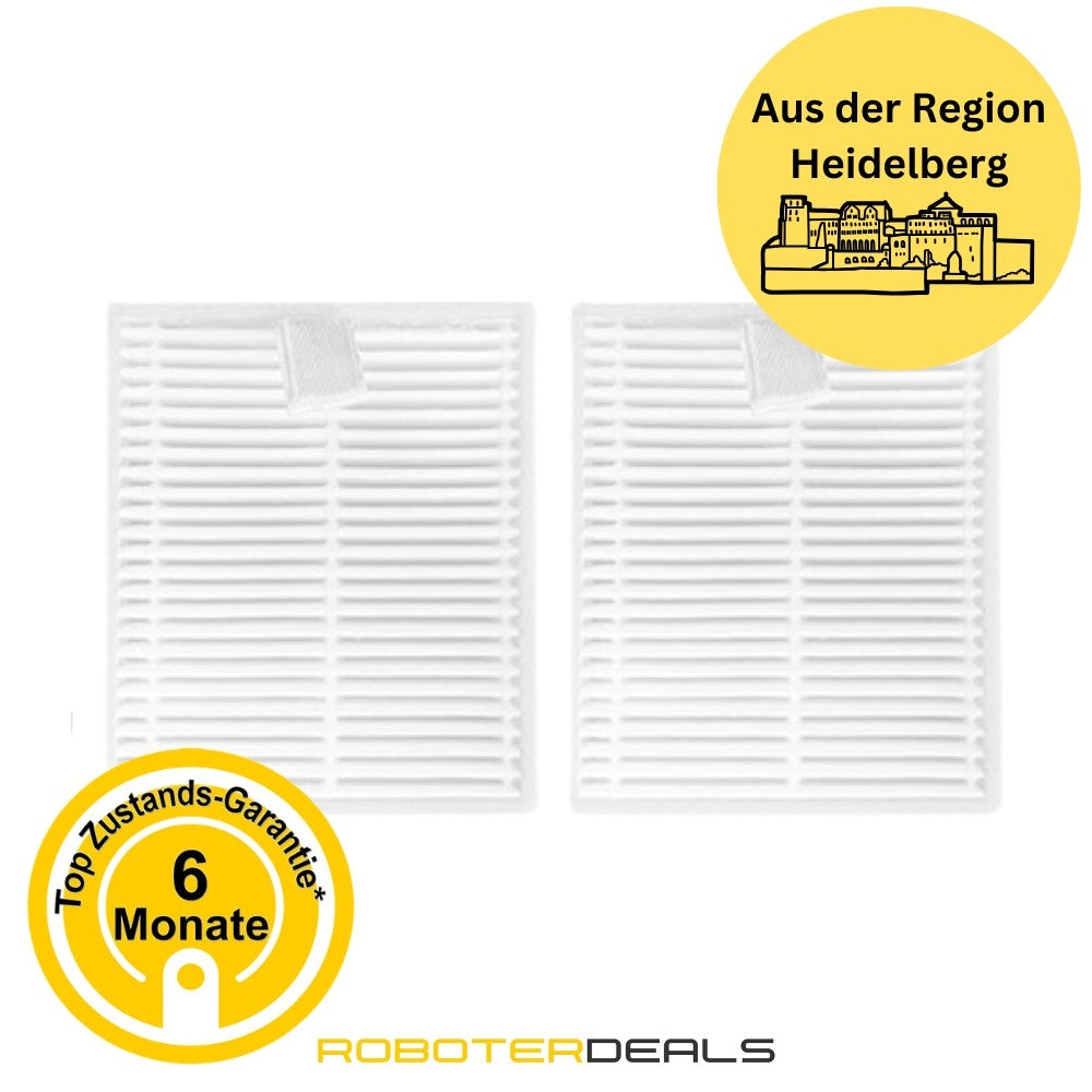 Zubehör Set für Dreame D20 Air Plus (2x Beutel, 2x Filter, 2x Seitenbürste, 2x Pad, 1x Hauptbürste)