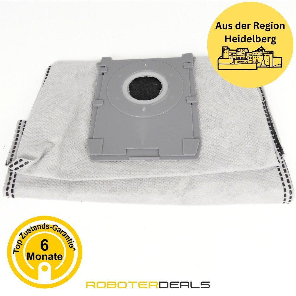 Zubehör Set, Ersatzteile für Ecovacs Deebot T80S Omni (2x Beutel, 2x Filter, 2x Seitenbürste, 1x Wischbürste, 1x Hauptbü