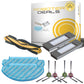 Zubehör Set, Ersatzteile Kit für Ecovacs Deebot OZMO T8 AIVI (2x Pad, 2x Filter, 4x Seitenbürste, 1x Hauptbürste)