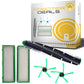 Zubehör Set für Vorwerk Kobold VR200 – Filter Bürsten Ersatzteile (5 Teile)