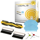 Zubehör Set, Ersatzteile Kit für Yeedi vac max (2x Pad, 2x Seitenbürste, 1x Hauptbürste, 2x Filter)