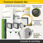 Zubehör Set, Ersatzteile Kit für iRobot Roomba j7 Plus (2x Seitenbürste, 2x Hauptbürste, 3x Filter, 2x Staubbeutel)