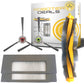 Zubehör Set, Ersatzteile Kit für Ecovacs Deebot 900 u. D900 (2x Seitenbürsten, 2x Filter, 1x Hauptbürste)