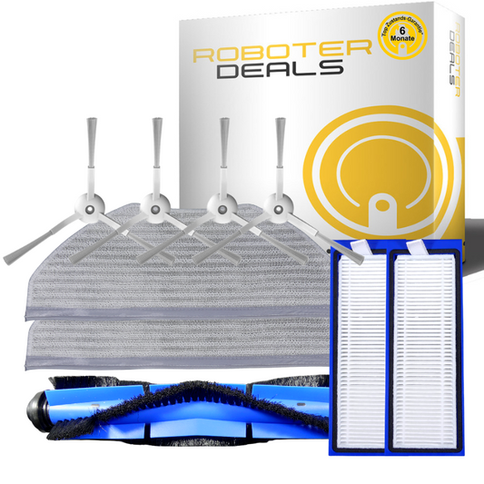 Zubehör Set für 360 S9 / S6 Pro – Filter Bürsten Wischpads (9 Teile)
