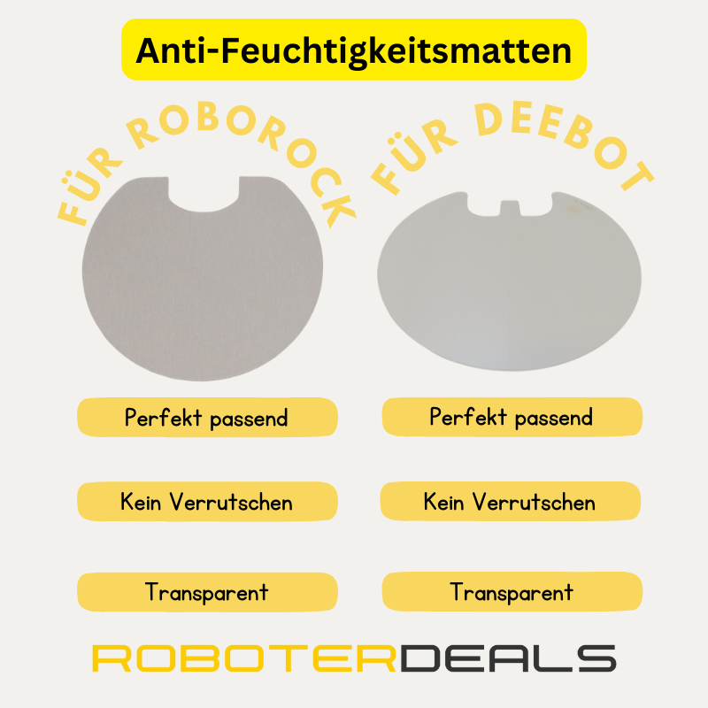 Anti-Feuchtigkeitsmatte für Roborock Ladestationen (E4 bis S8)