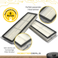 Zubehör Set, Ersatzteile für Dreame L20 Ultra (2x Filter, 2x Seitenbürste, 2x Pad)