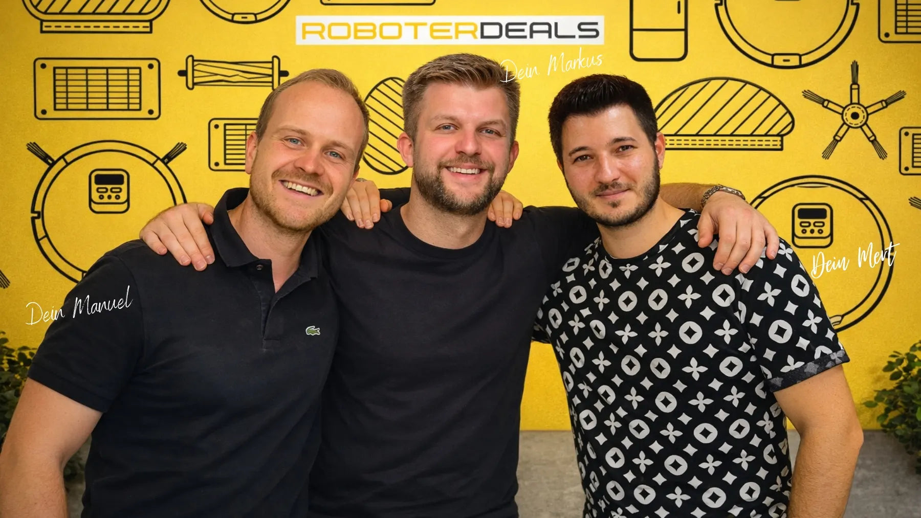 Das Team von Roboter Deals / Robo-Repair